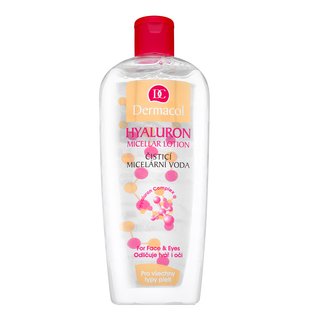 Dermacol Hyaluron Micellar Lotion мицеларна вода за отстраняване на грим 400 ml