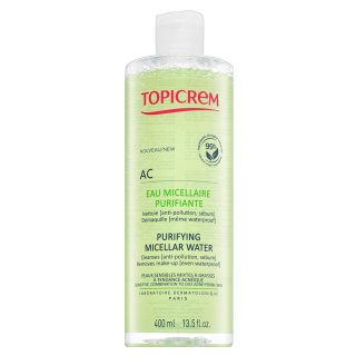 Topicrem AC мицеларна вода за отстраняване на грим Purifying Micellar Water 400 ml